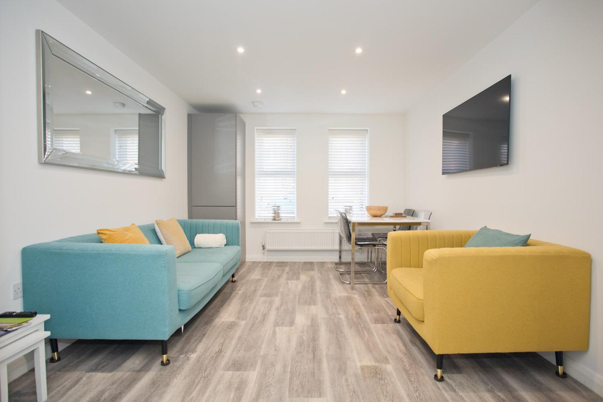 Sea Air - 2 Bedrooms - Parking - Mins To Beach Bournemouth Exteriér fotografie